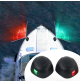 Led Navigation light -12V - Plastic Material - Black Color - BI-COLOR BOW LIGHT - WK-NL9-BI - AZLED
